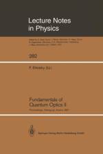 Fundamentals of Quantum Optics II