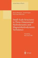 Small-Scale Structures in Three-Dimensional Hydrodynamic and Magnetohydrodynamic Turbulence