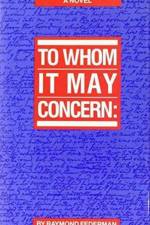 To Whom It May Concern af Federman