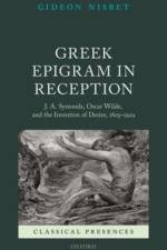 Greek Epigram in Reception af Gideon (Reader in Classics Nisbet