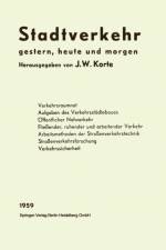 Stadtverkehr af Josef Wilhelm Korte