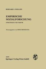Empirische Sozialforschung af Bernard S Phillips