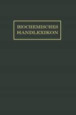 Biochemisches Handlexikon af Geza Zemplen