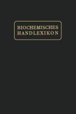 Biochemisches Handlexikon af Geza Zemplen