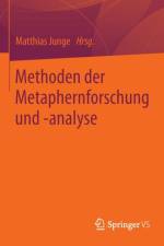 Methoden Der Metaphernforschung Und -Analyse