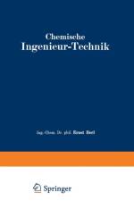 Chemische Ingenieur-Technik af R Bemmann