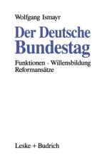 Der Deutsche Bundestag af Wolfgang Ismayr