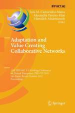 Adaptation and Value Creating Collaborative Networks
