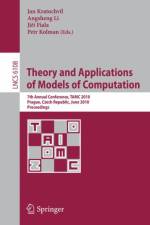 Theory and Applications of Models of Computation