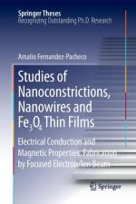 Studies of Nanoconstrictions, Nanowires and Fe3O4 Thin Films af Amalio Fernandez-Pacheco