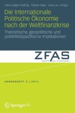 Die Internationale Politische OEkonomie Nach Der Weltfinanzkrise