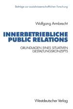 Innerbetriebliche Public Relations af Wolfgang Armbrecht