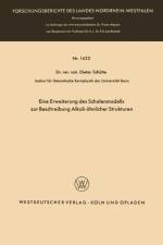 Eine Erweiterung Des Schalenmodells Zur Beschreibung Alkali-AEhnlicher Strukturen af Dieter Schutte