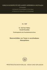 Brennverhalten Von Tonen in Verschiedenen Atmospharen af Emil Karl Koehler