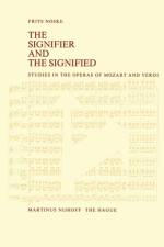 Signifier and the Signified af Frits Noske