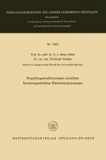 Kopplungserscheinungen Zwischen Ferromagnetischen Elementarprozessen af Heinz Bittel