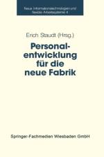 Personalentwicklung Fur Die Neue Fabrik