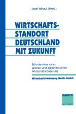 Wirtschaftsstandort Deutschland Mit Zukunft
