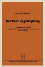 Nichtlineare Programmplanung af Hans-Hermann Boehm