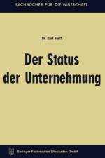 Der Status Der Unternehmung af Kurt Fluch