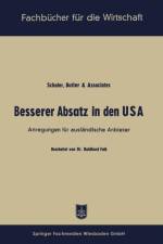 Besserer Absatz in Den USA af Baldhard Falk