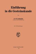Einfuhrung in Die Gesteinskunde af Hans Leitmeier