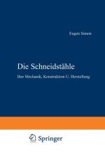 Die Schneidstahle af Eugen Simon