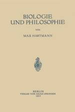 Biologie Und Philosophie af Max Hartmann
