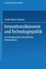 Innovationsoekonomie Und Technologiepolitik
