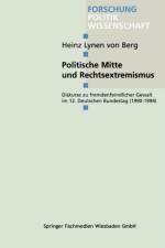 Politische Mitte Und Rechtsextremismus af Heinz Lynen von Berg
