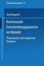 Kommunale Entscheidungsprozesse Im Wandel