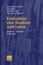 Evaluation Von Studium Und Lehre af Bernhard Rinke