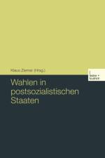 Wahlen in Postsozialistischen Staaten