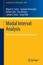 Modal Interval Analysis af Josep Vehi