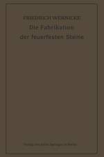 Die Fabrikation Der Feuerfesten Steine af Friedrich Wernicke