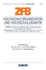 Hochschulorganisation Und Hochschuldidaktik