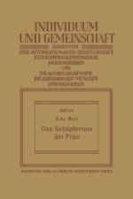 Das Schoepfertum Der Frau af NA Beil
