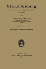 Stimmbildung Auf Stimm- Und Sprachphysiologischer Grundlage af Joergen Forchhammer