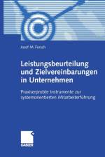 Leistungsbeurteilung Und Zielvereinbarungen in Unternehmen af Josef M Fersch
