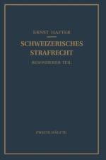 Schweizerisches Strafrecht af Ernst Hafter