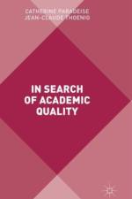 In Search of Academic Quality af Catherine Paradeise