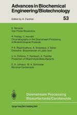 Downstream Processing Biosurfactants Carotenoids