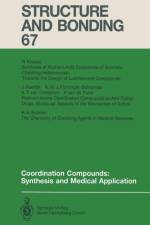 Coordination Compounds: Synthesis and Medical Application