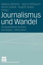 Journalismus Und Wandel