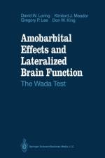 Amobarbital Effects and Lateralized Brain Function af Gregory P. Lee
