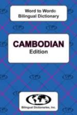 English-Cambodian & Cambodian-English Word-to-Word Dictionary af C. Sesma