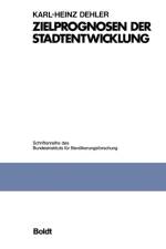 Zielprognosen Der Stadtentwicklung