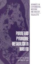 Purine and Pyrimidine Metabolism in Man VIII