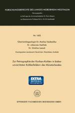 Zur Petrographie Der Karbon-Kohlen in Bisher Unverritzten Kohlenfeldern Des Munsterlandes af Marlies Teichmuller