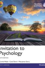 Invitation to Psychology, Global Edition af Carole Wade